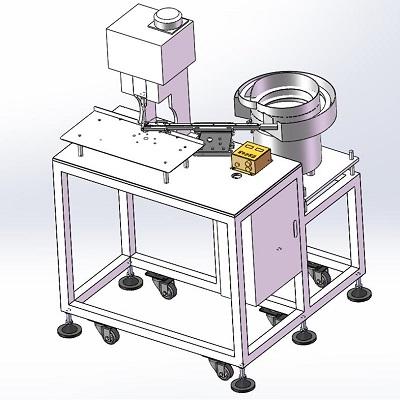 Machine for Self-fix Hanger and Hinge